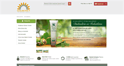 Desktop Screenshot of goldensun.com.tr